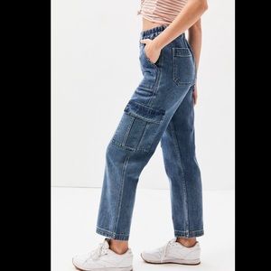 pacsun backflip blue cargo pants